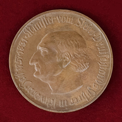 【ドイツ・ウェストファリア】10マルク 青銅貨 1921［C-0001120］