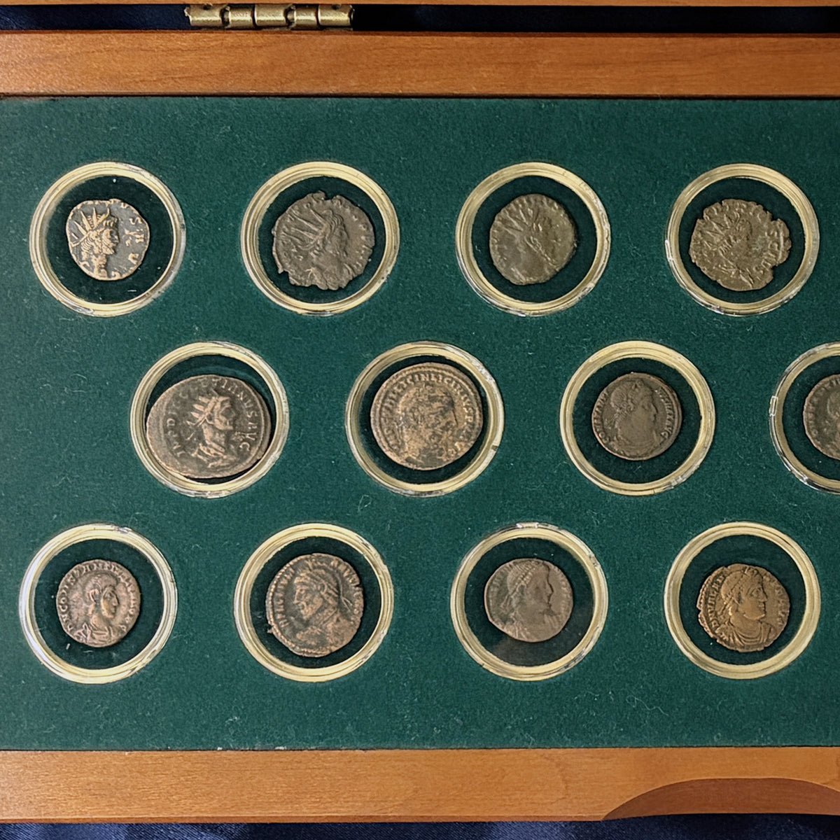【ローマ帝国】古代コイン 青銅貨 20枚セット AD253～395［C-0001125］