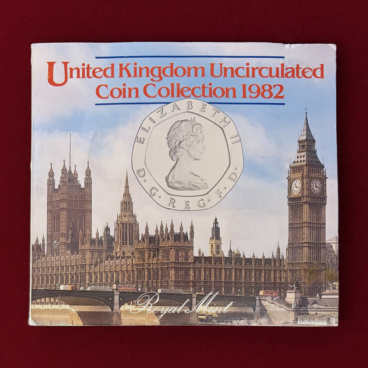 【イギリス】コインセット 7枚組 1982［C-0001153］