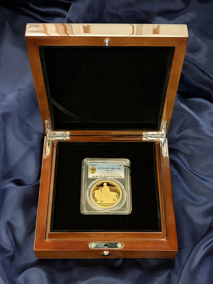 [Alderney] Una and the Lion 5 pound gold coin, Proof, 2019, PCGS PR70DCAM [F-0000004]