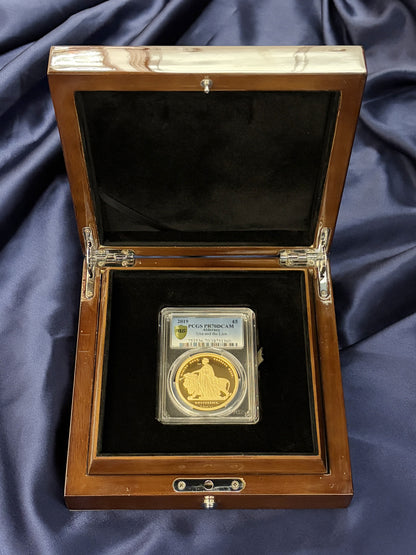 [Alderney] Una and the Lion 5 pound gold coin, Proof, 2019, PCGS PR70DCAM [F-0000004]