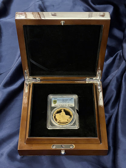 【オルダニー島】ウナ＆ライオン 5ポンド 金貨 プルーフ 2019 PCGS PR70DCAM［F-0000014］