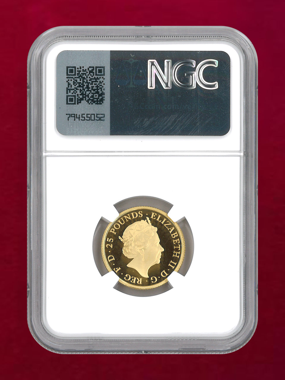 【イギリス】ブリタニア金貨30周年記念 プルーフ金貨 6枚セット 2017 NGCスラブ入り［F-0000020］