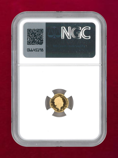 【イギリス】ブリタニア金貨30周年記念 プルーフ金貨 6枚セット 2017 NGCスラブ入り［F-0000020］